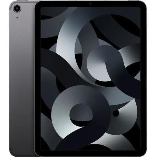 Apple - iPad Air (2022) - 10,9" - WiFi + Cellulaire - 64 Go - Gris Sidéral - Reconditionné - Excellent État