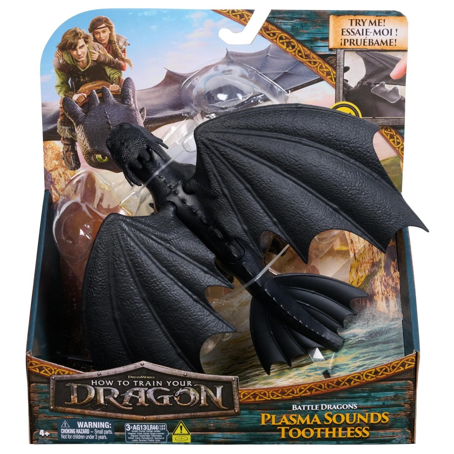 Dragons Movie Figurine Dragon Sonore 25 Cm Krokmou Dragons Movie