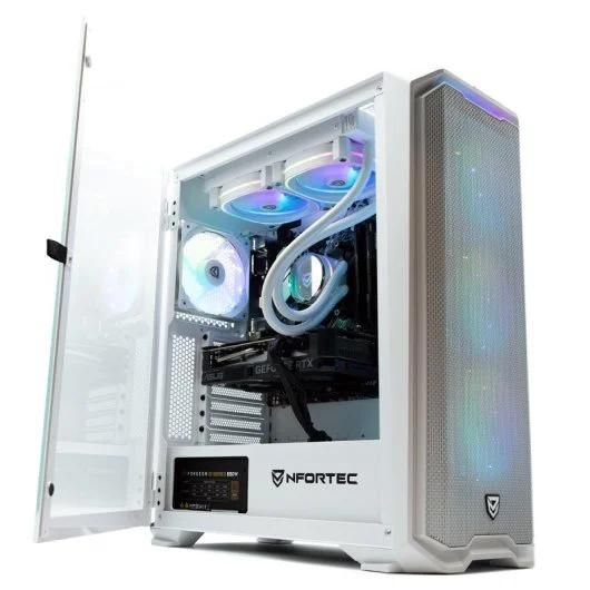PcCom Ready AMD Ryzen 7 / / SSD / RTX 4060 Ti + Windows 11 Home Blanco Neuf - vue 6
