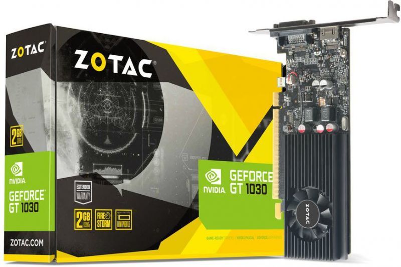 Zotac ZT P10300A carte graphique NVIDIA GeForce GT 1030 2 Go GDDR5 Neuf - vue 4