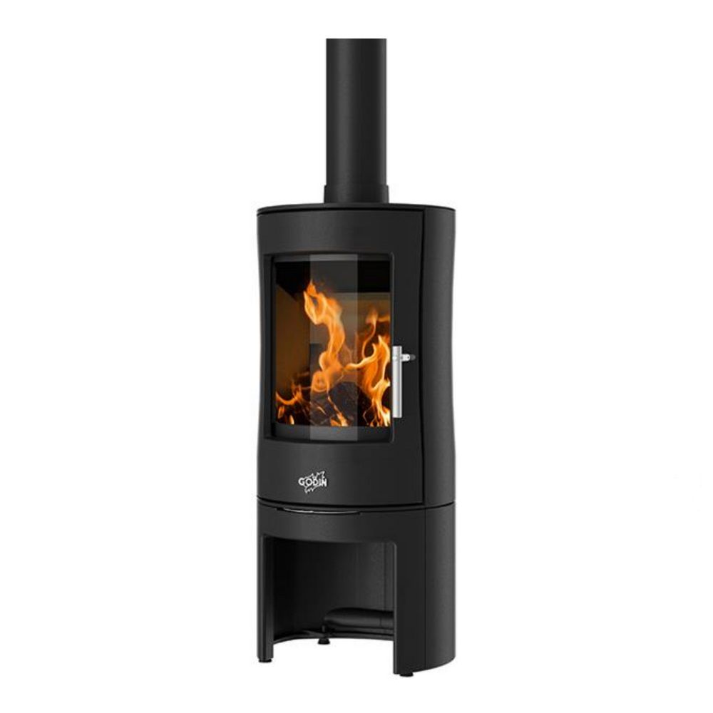 GODIN Poêle à bois Mirande 8 5 Kw 388144ANTH - vue 2