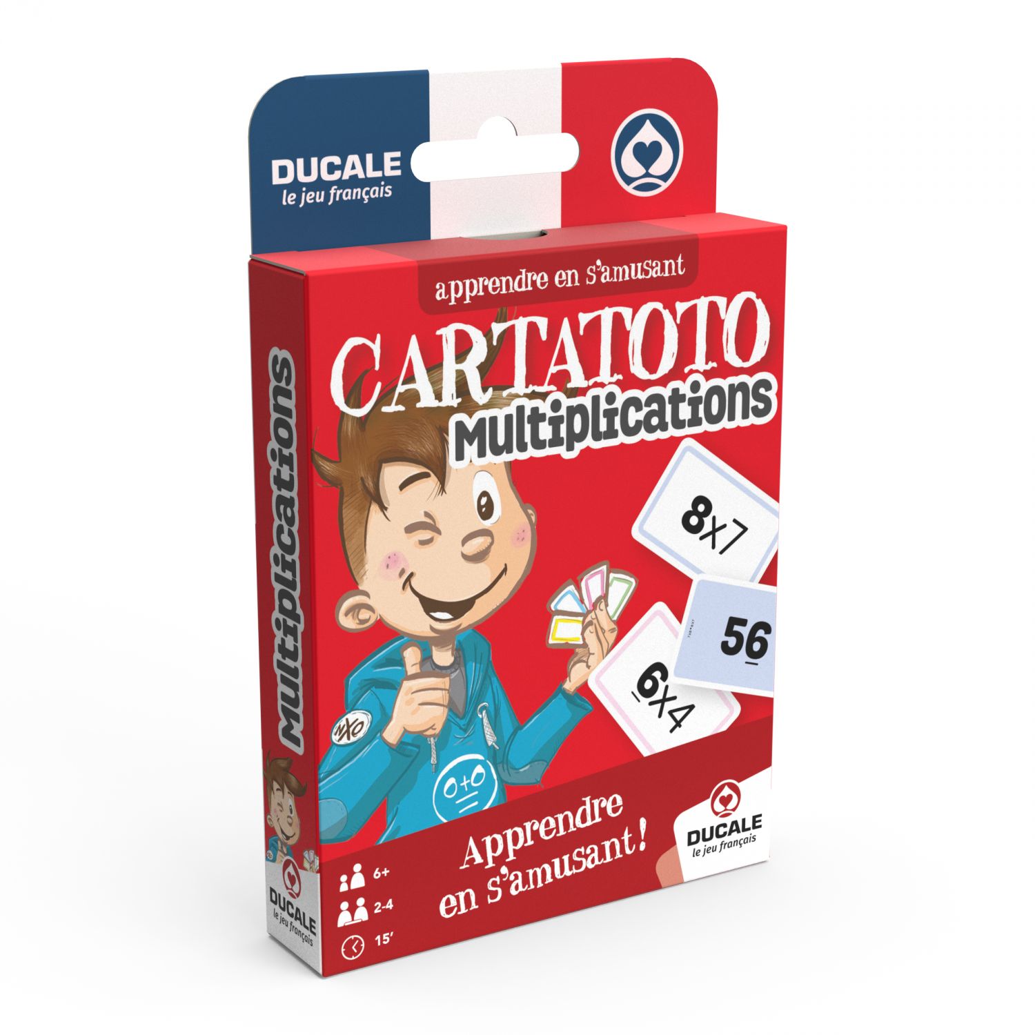 Jeu de cartes Cartatoto Multiplications - vue 2