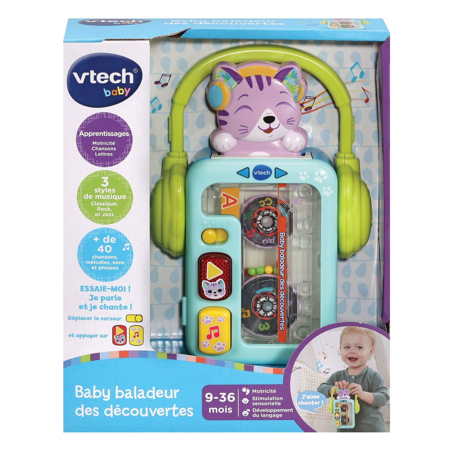 Vtech Baby Baby Baladeur Des Decouvertes