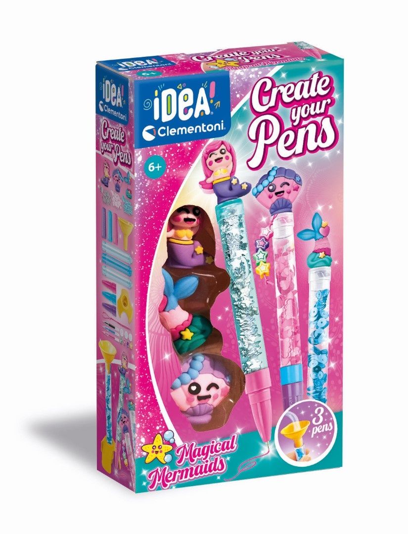Idea Crée Tes Stylos - Magical Mermaids