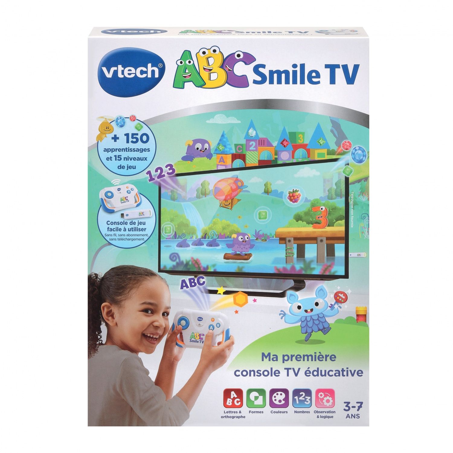Jouets Electroniques Educatifs Abc Smile Tv Ma Première Console Tv Éducative