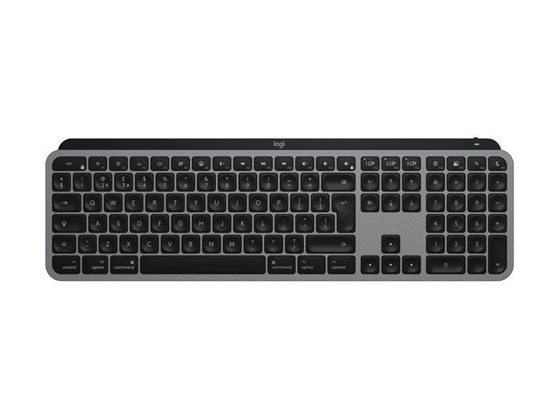 Logitech Master Series MX Keys for Mac Clavier full size rétroéclairé sans fil Bluetooth LE QWERTY Nordique DanoisFinnoisNorvégienSuédois