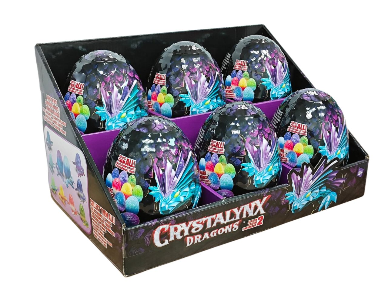 Spin Master Crystalynx Dragons Assort Barquette
