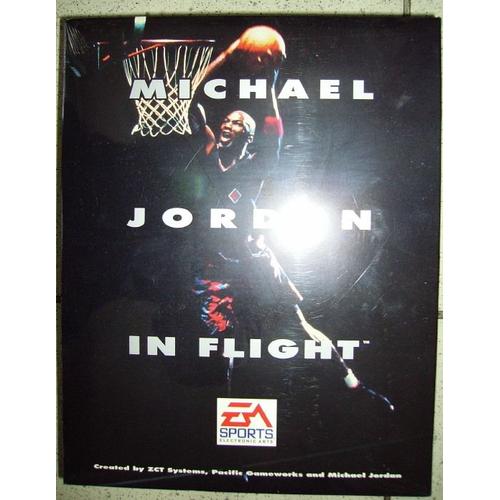 Michael Jordan In Flight