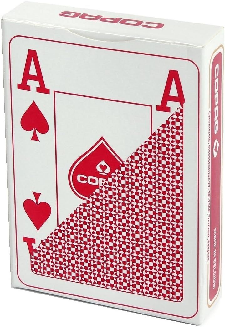 Cartes À Jouer Copag Jeu Poker Plastic Jumbo 4 Index À 'unité - vue 2