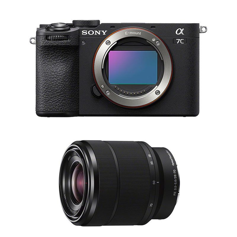 Appareil photo Hybride - SONY - ALPHA 7C II - 33 Mpixels - Vidéo 4K - Objectif FE 28-70 inclus