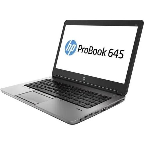 HP Probook 645 G1 A4 4300M - 2.5 Ghz Win 7 Pro 64 Bits (Comprend Licence Win 8 Pro) 4 Go Ram 128 Go SSD Dvd Supermulti 14" Hd+¿