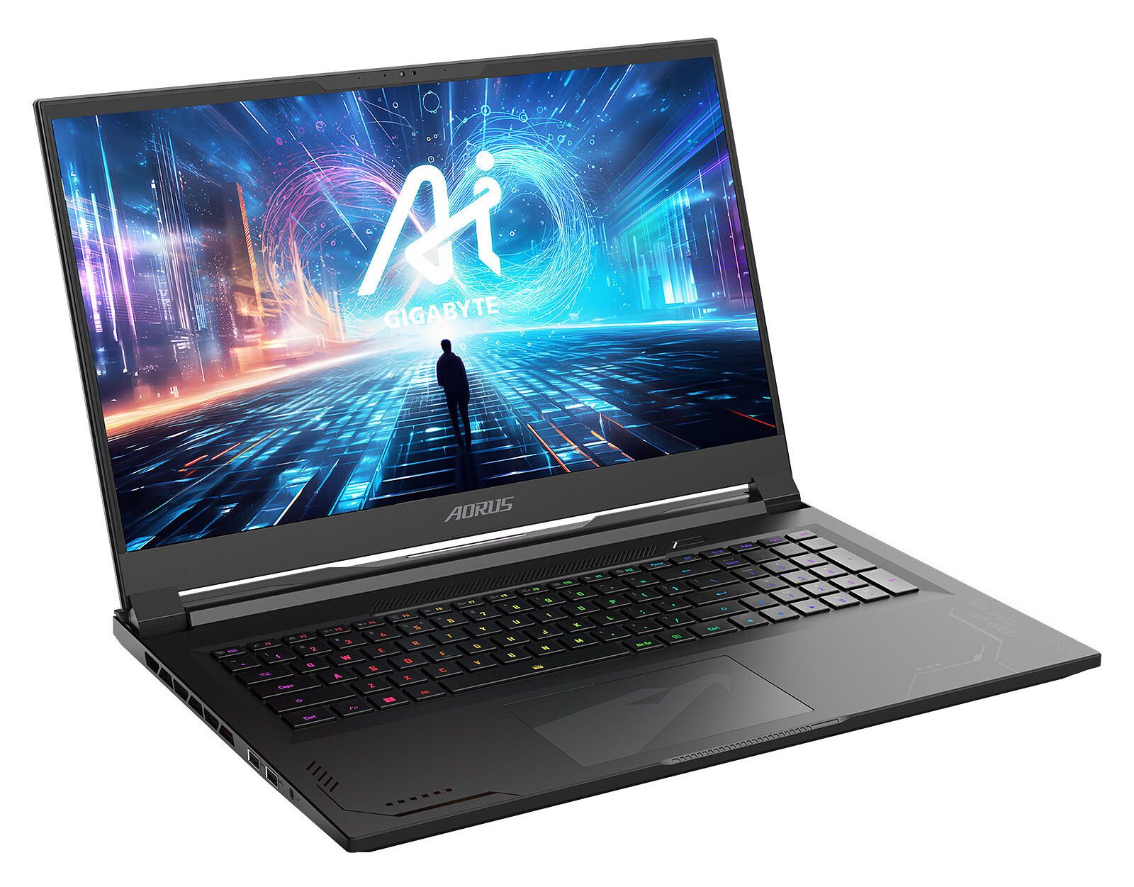 GIGABYTE AORUS 17X AZG 2024 17 3 pouces 240Hz QHD Intel Core i9 14900HX NVIDIA GeForce RTX 4090 GPU DDR5 5600MHz 2x 1TB Gen4 SSD Dolby Atmos Windows 11 Home Garantie AORUS 17X AZG 65FR665SH Neuf - vue 4