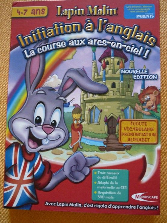 Lapin Malin Initiation A 'anglais 4 Pc