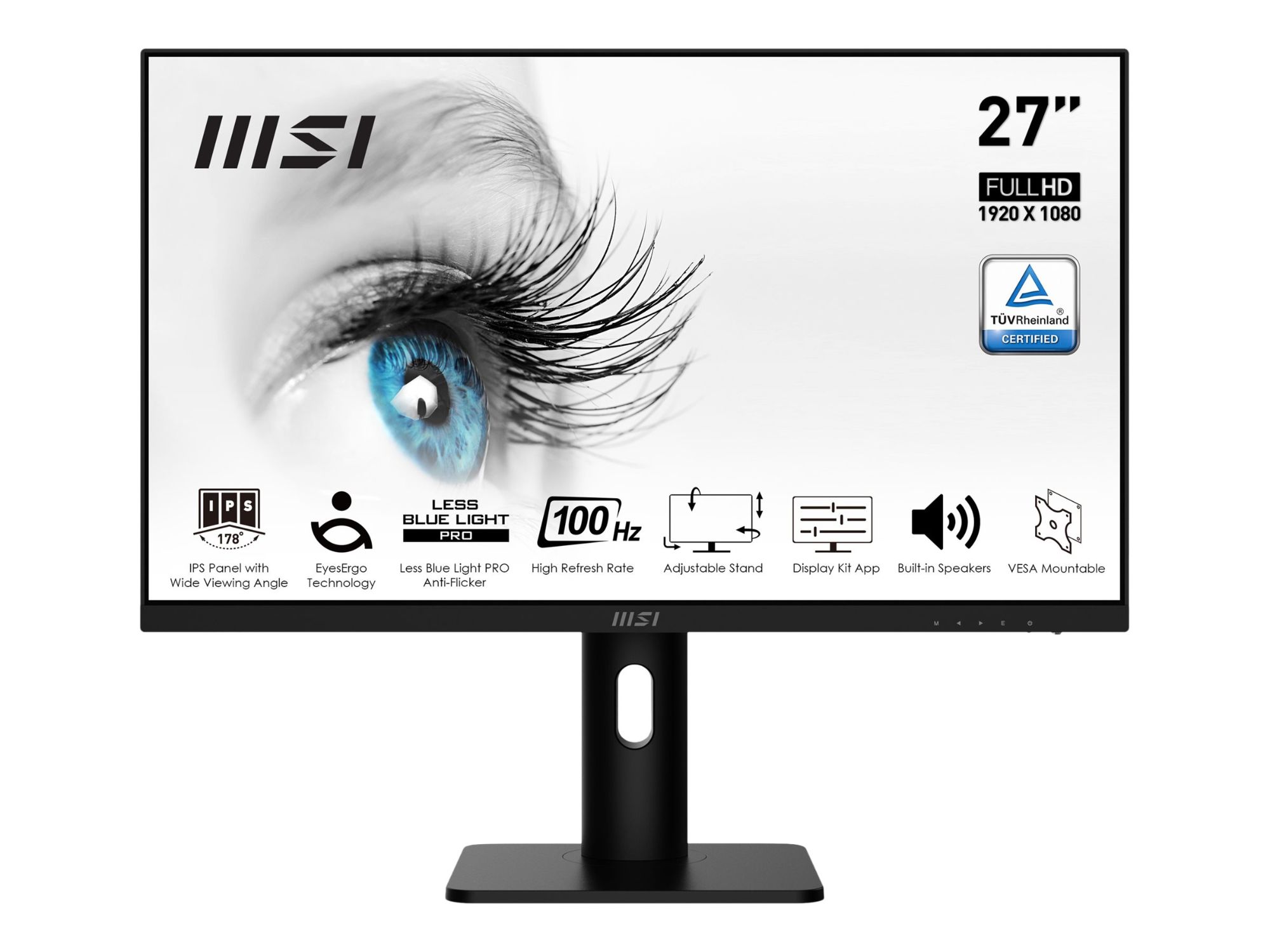 Ecran pc 27 MSI PRO MP275 - vue 9