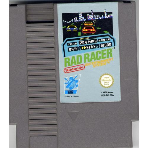 Rad Racer Nes Nintendo Nes