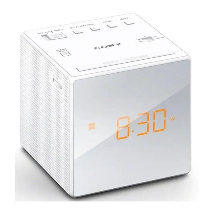 Radio réveil SONY ICFC Syntoniseur de radio numérique AMFM Horloge numérique