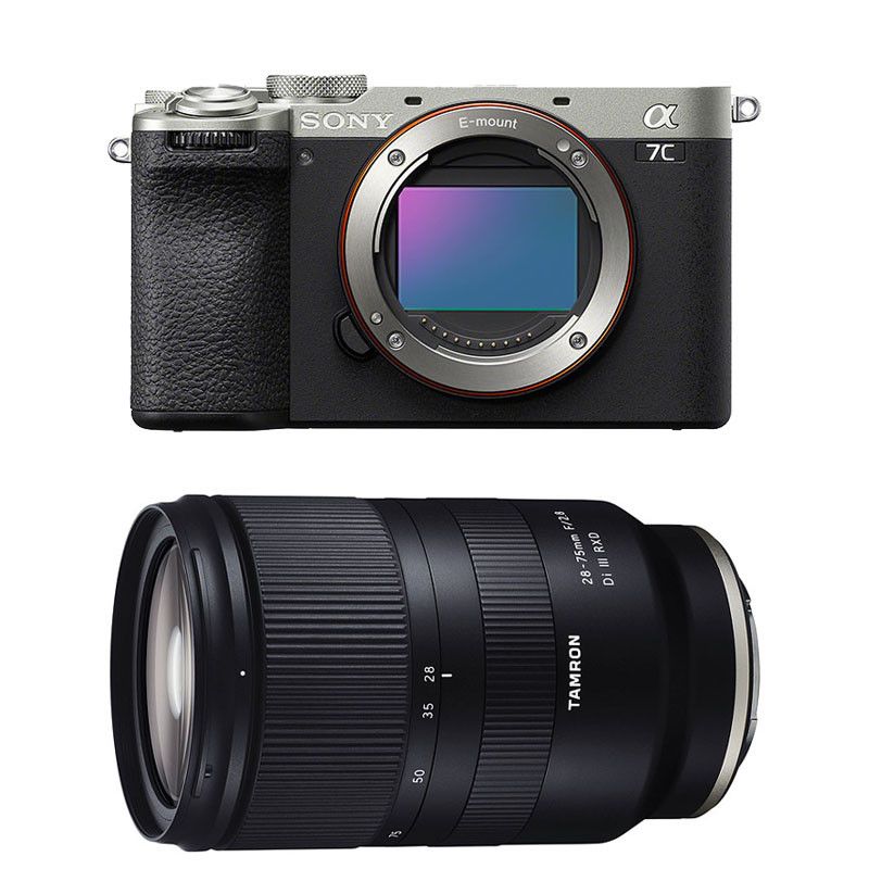 SONY Hybride ALPHA 7C II SILVER + Objectif TAMRON 28-75mm G2 f/2.8 Di III VXD SONY Hybride FE