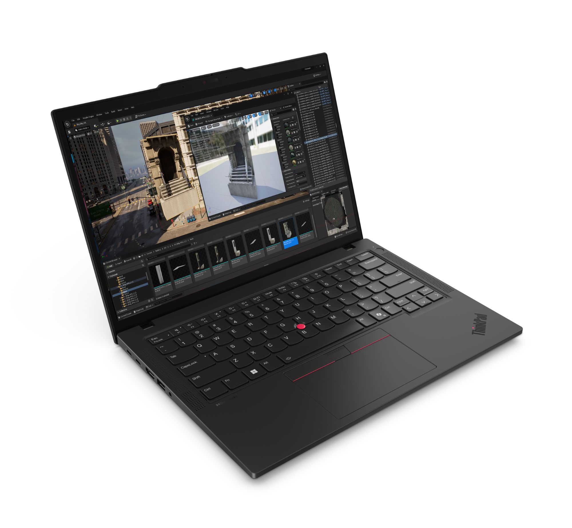 Lenovo ThinkPad P14s Gen 5 21ME0004FR - vue 3