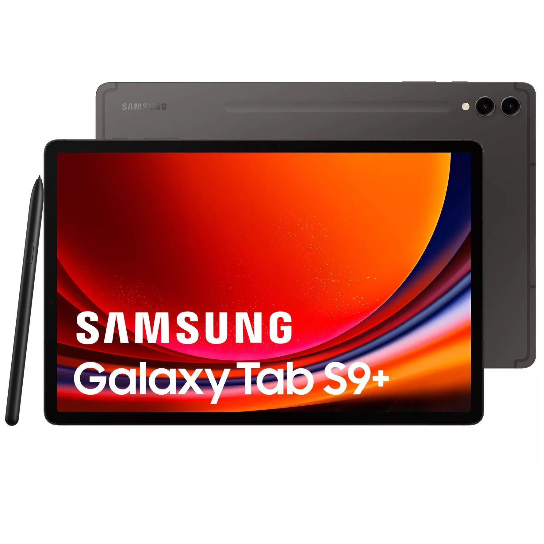 Tablette Samsung Galaxy Tab S9+ Wifi 12.4 256 Go Gris Anthracite