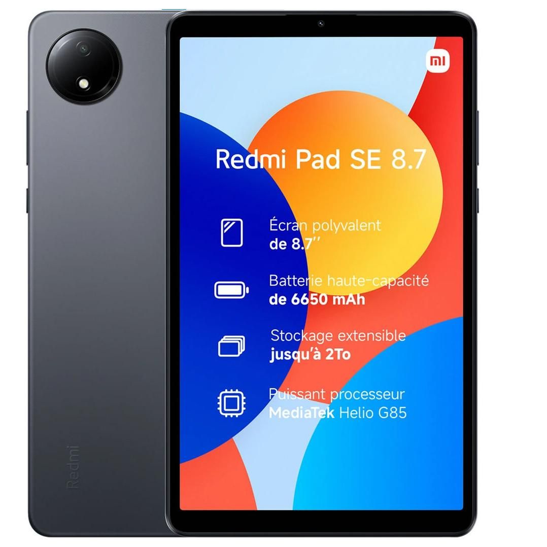 Tablette Xiaomi Redmi Pad SE 64 Go 8.7 pouces Gris graphite