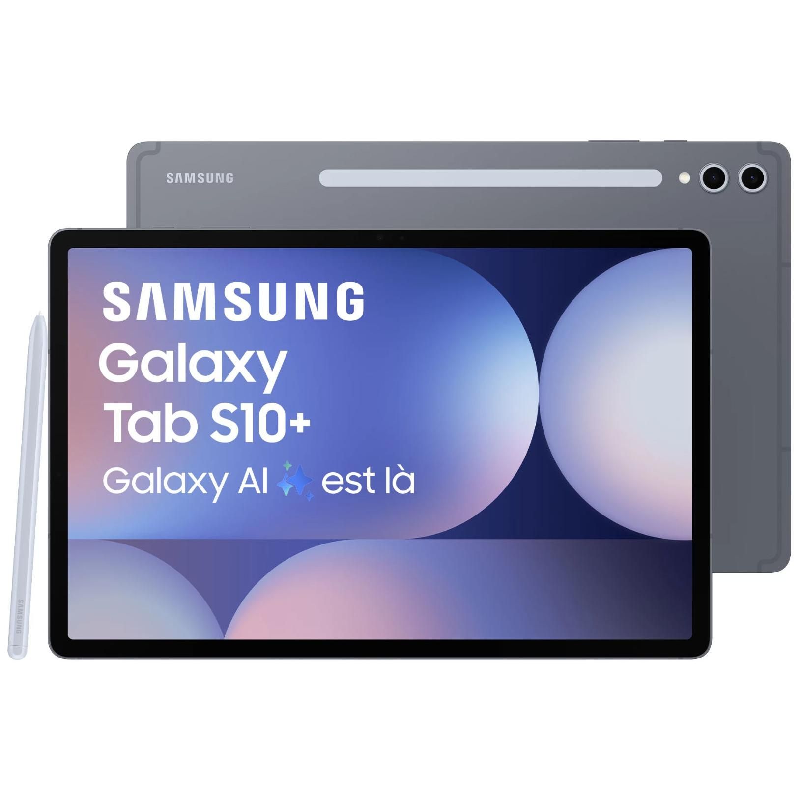 Tablette Samsung Galaxy Tab S10+ Wi-Fi 256 Go / 12 Go - 12,4 pouces - Gris