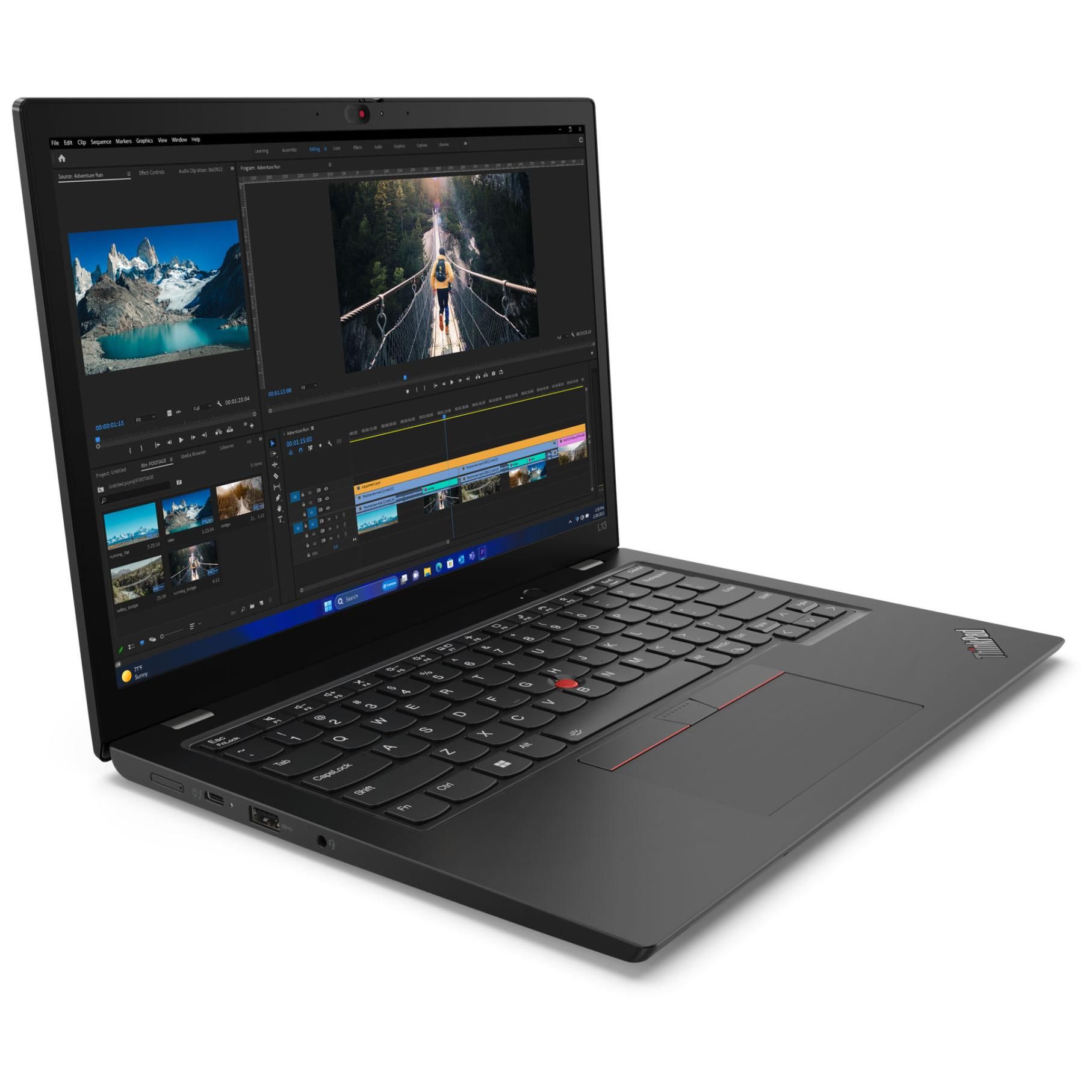 Lenovo ThinkPad 13.3FHD+TactU7 /W11P - vue 2