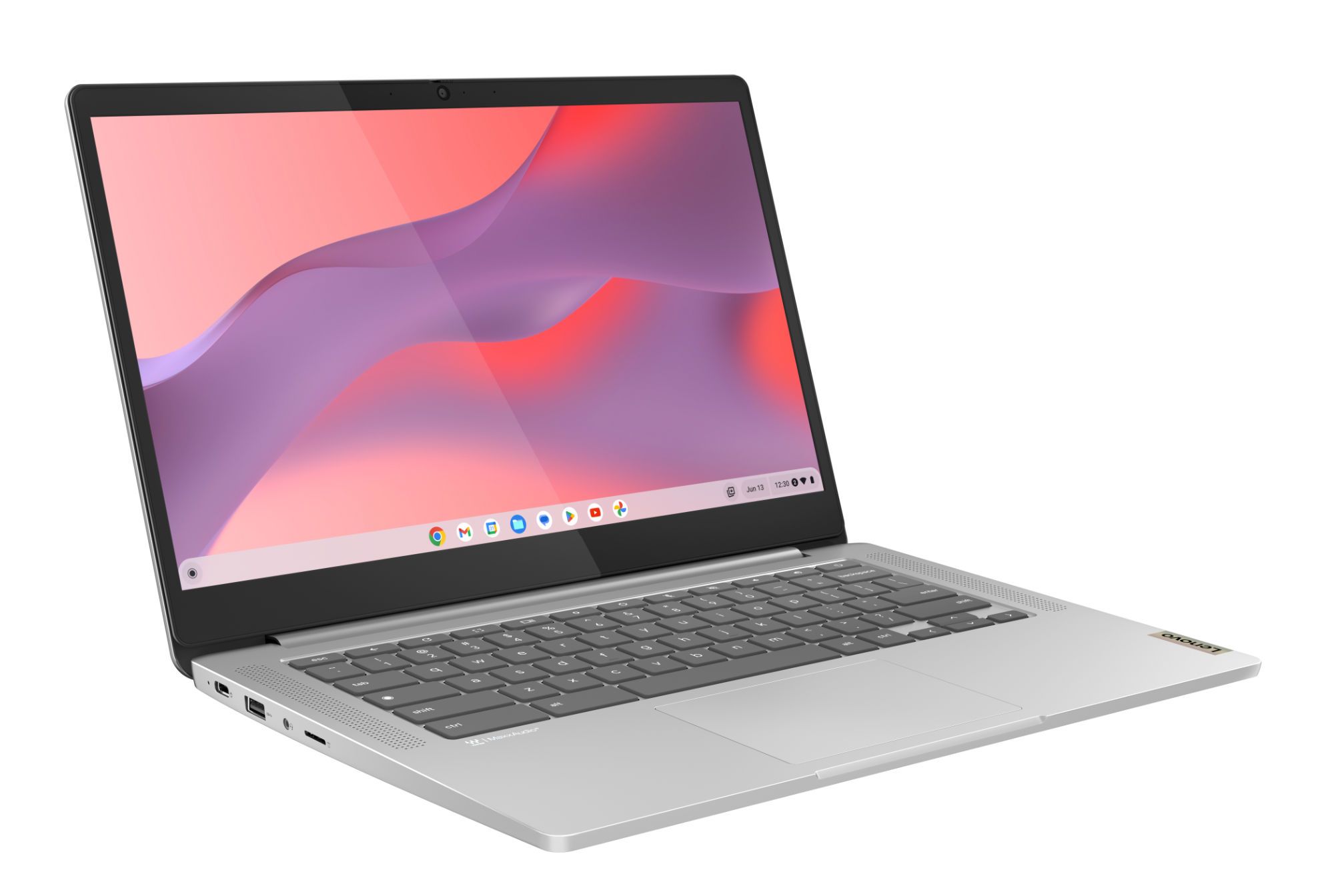 Lenovo IdeaPad Slim 3 Chromebook 14M868 Ordinateur Portable 14'' FHD MediaTek Kompanio 520 RAM 4Go eMMC Arm Mali G52 Graphics Chrome OS Clavier AZERTY Français - vue 8