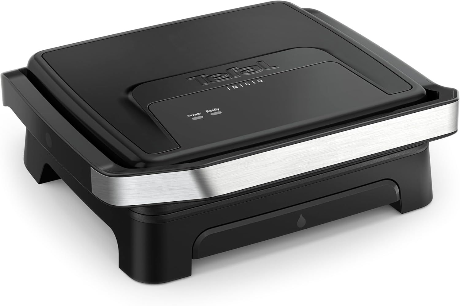 TEFAL INICIO - GRIL MULTIFONCTION & PANINI - CHAUFFE RAPIDE - NOIR