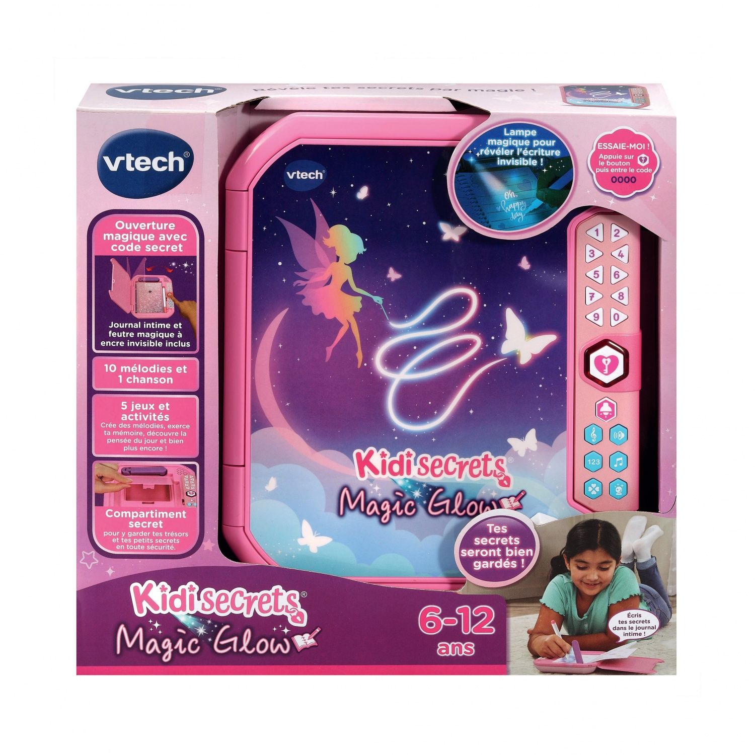 Journal Intime Kidisecrets Magic Glow Vtech Le Coffret - vue 10