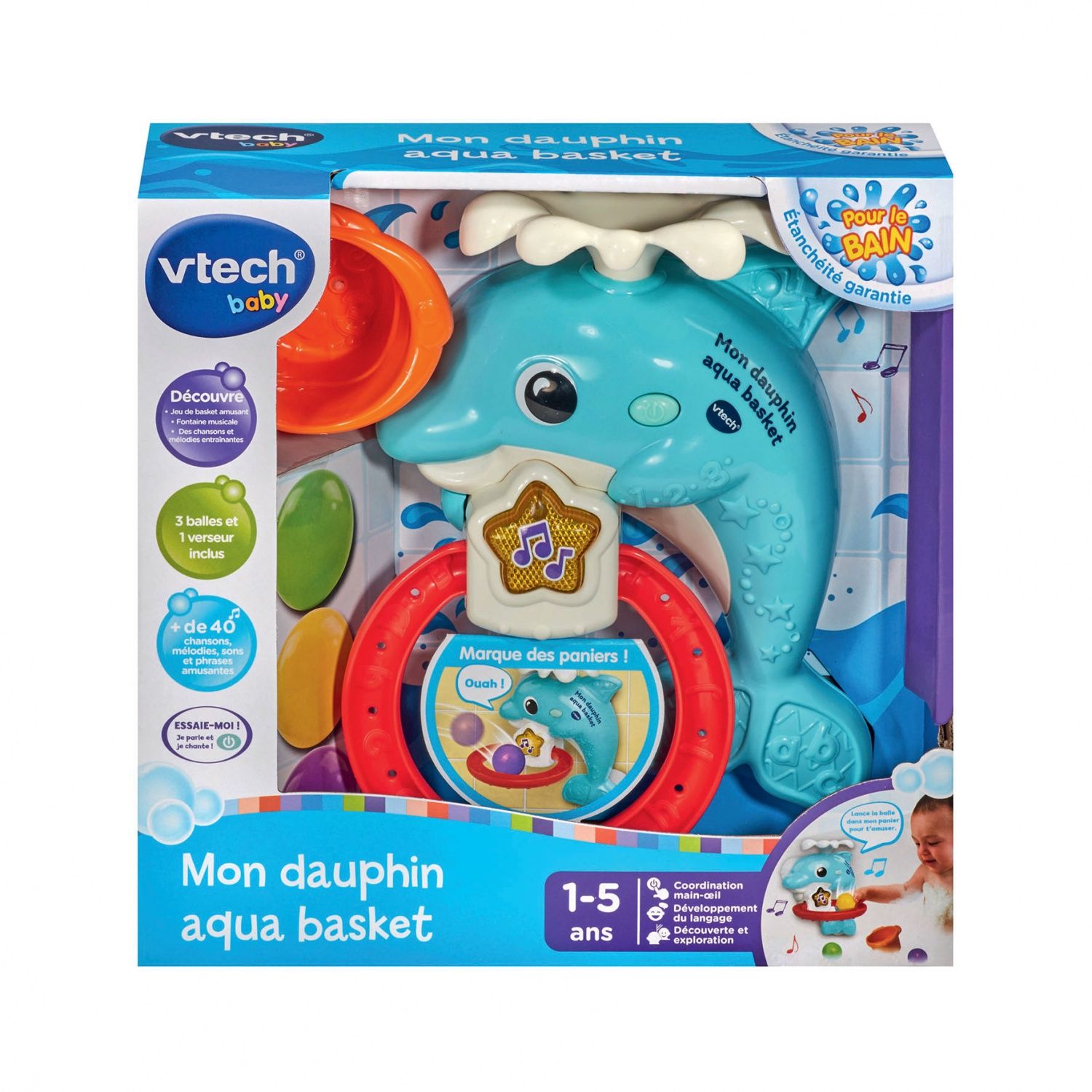 VTECH MON DAUPHIN BASKET - vue 3