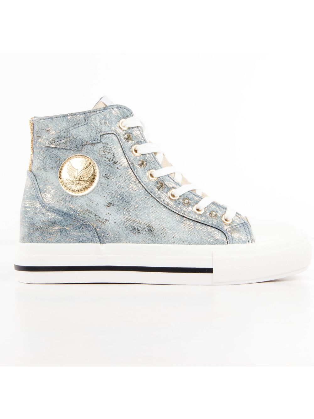 Basket Kaporal Tattoo Femme Bleu - 36