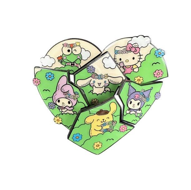 Figurine Funko Sanrio Hello Kitty and Friends Flower Crown Puzzle Mystery Pin