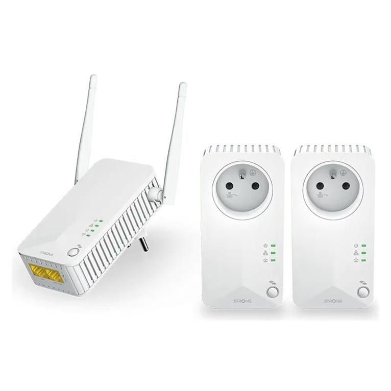 Kit CPL STRONG Powerline Wi Fi 600 Triple Pack Point d'Accès 300 MB - vue 2
