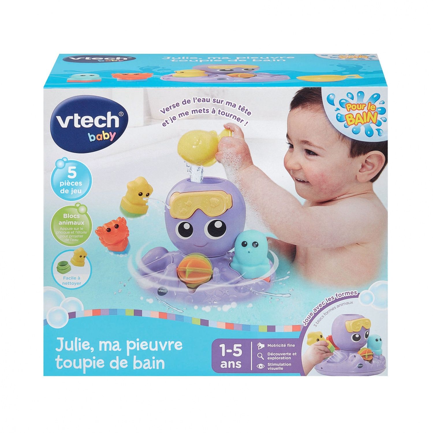 Vtech Julie la Pieuvre Toupie - vue 3