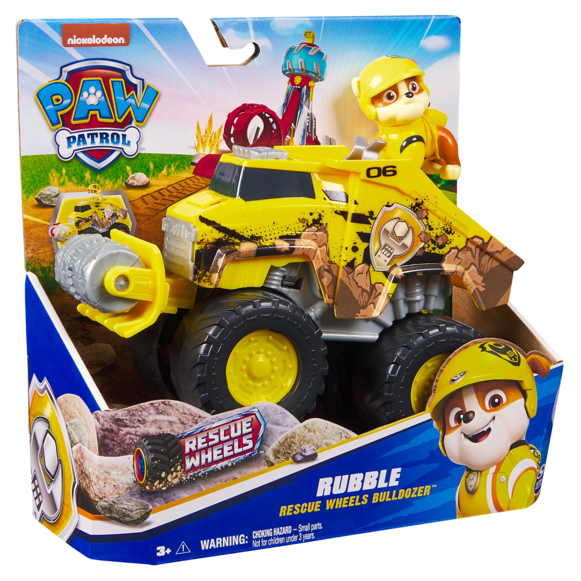 La Pat' Patrouille Véhicule + Figurine Rescue Wheels Ruben La Pat' Patrouille