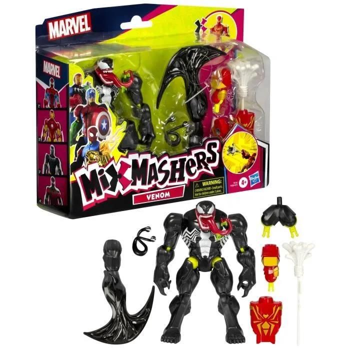 FIG MIXMASH SPIDER ASS2 Hasbro HAOF92055L0 - vue 2