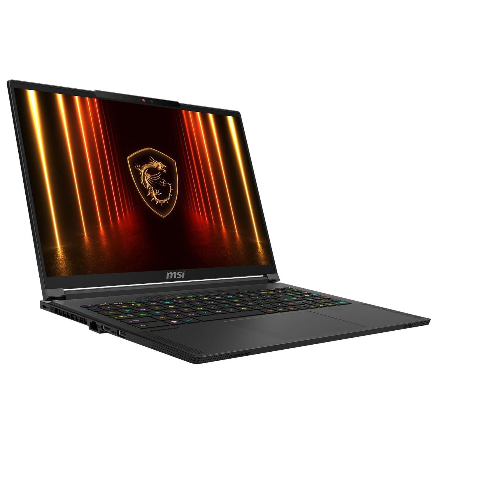 PC portable gamer MSI Stealth A16 AI+ 16 QHD+ 240Hz Ryzen 9 HX 370 RAM SSD RTX 5080 Windows 11 - vue 6