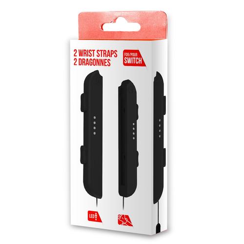 Paire De Dragonnes Pour Joy-Con Noire