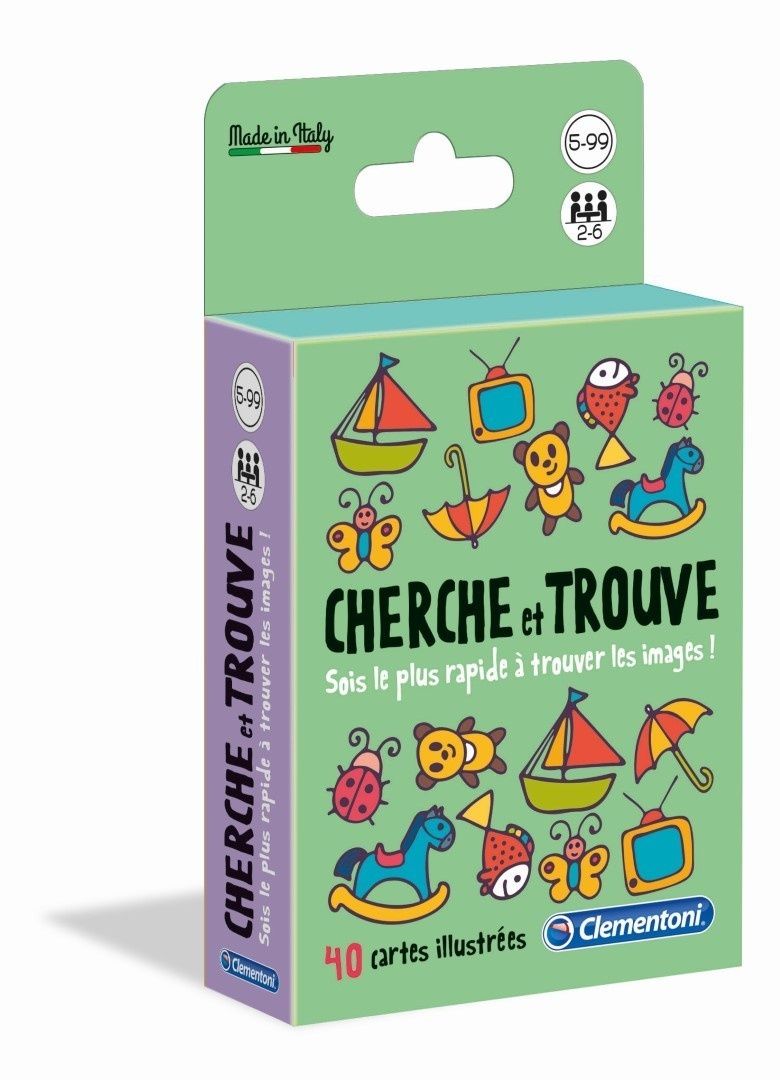 Clementoni 52457 Cherche et Trouve Jeu de société - vue 6