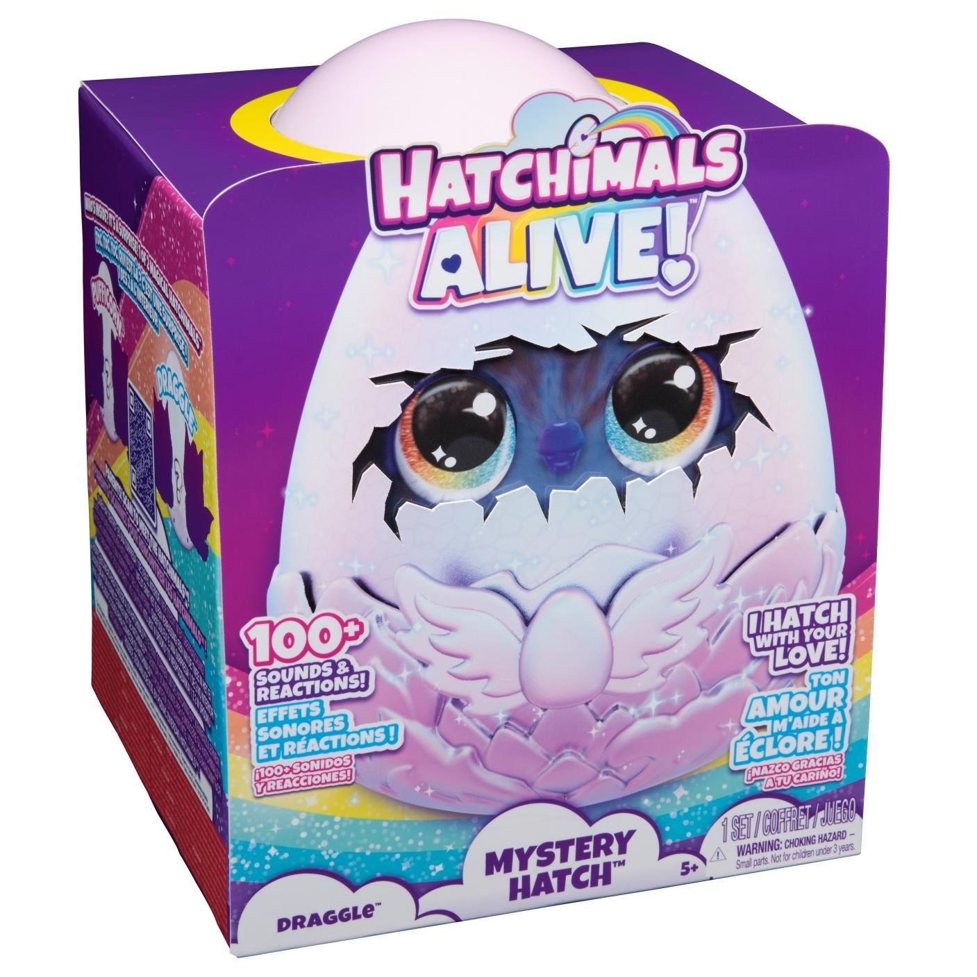 Poupée Draggle Hachimals Alive Eclosion Secrète Hatchimals La Boite - vue 9