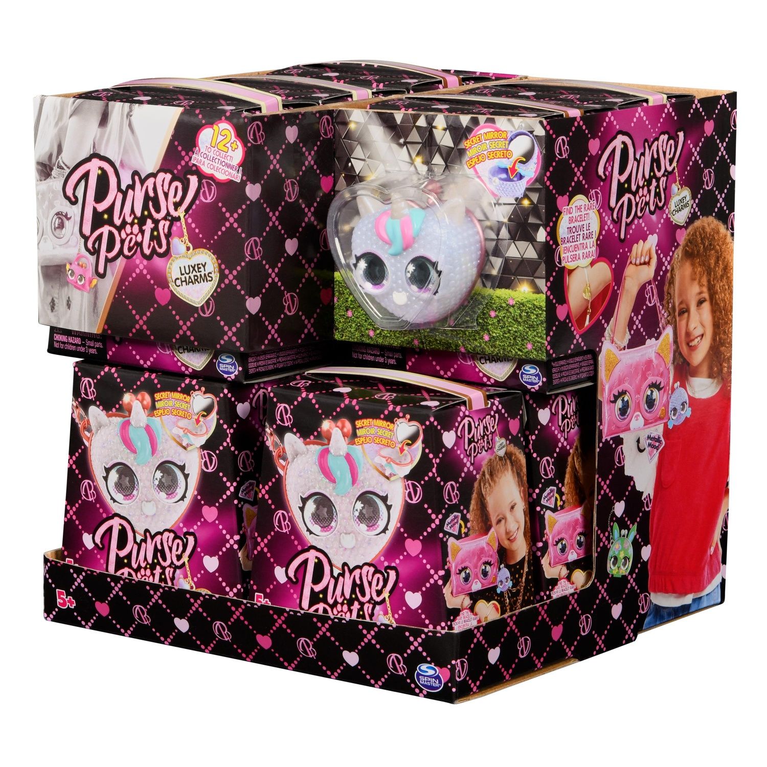 Spin Master Purse Pets Luxey Charms Assort Barquette