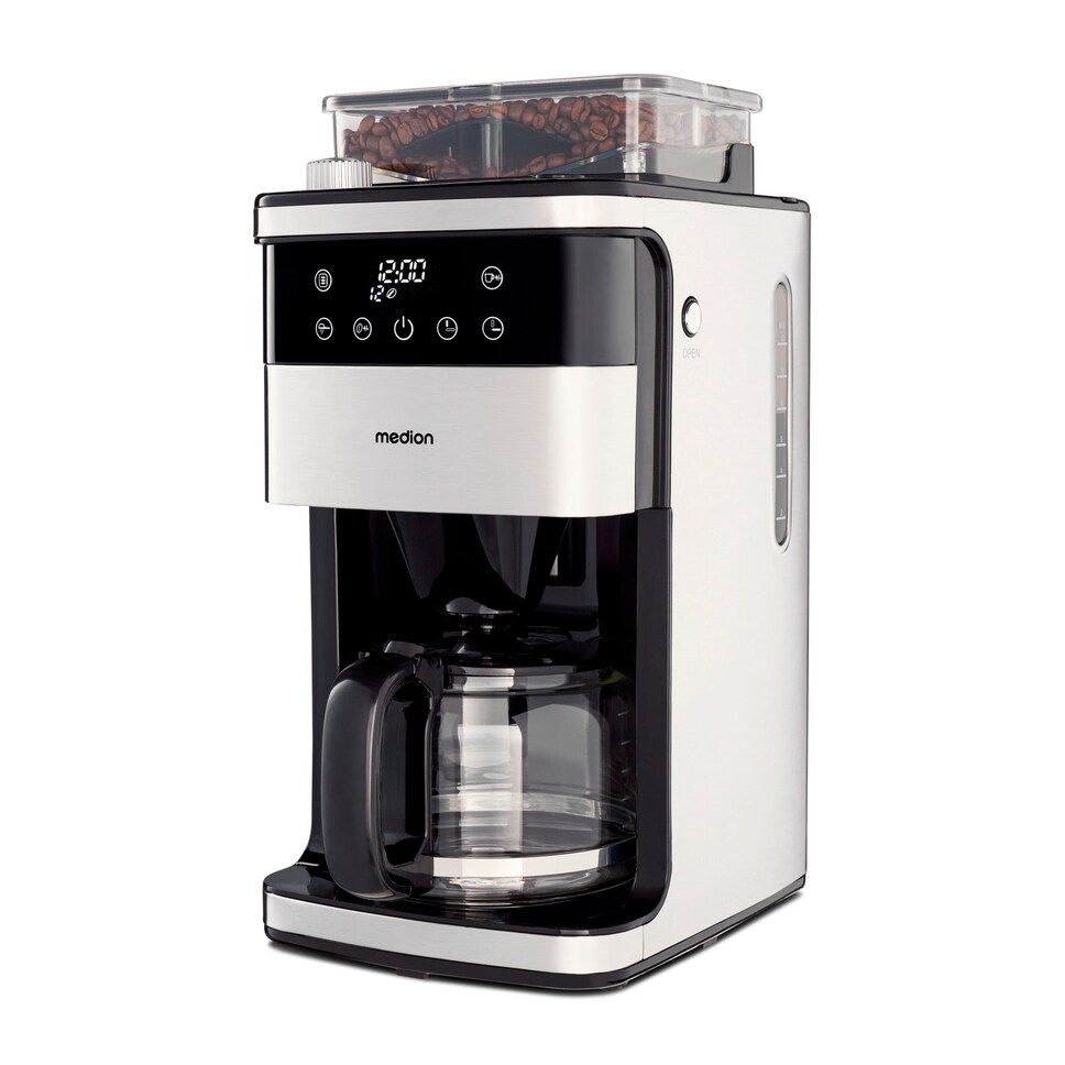Cafetière Filtre Digitale avec Broyeur MEDION - vue 5