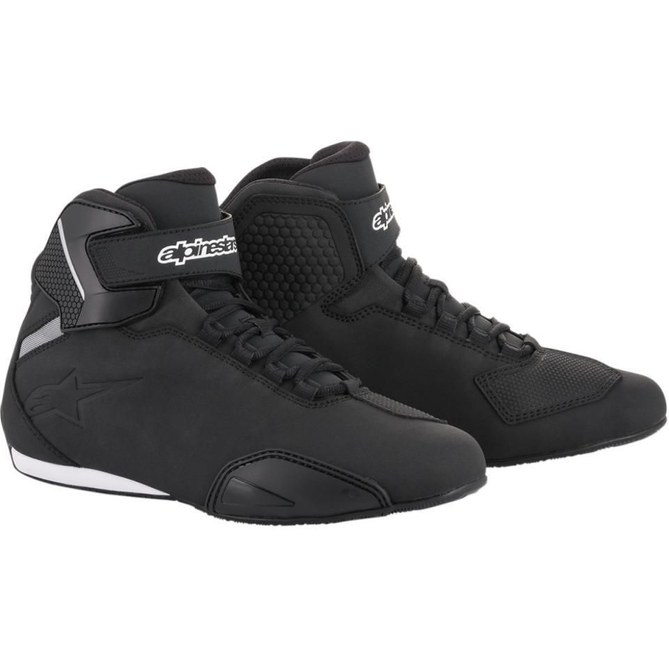 Paire Chaussure Montante Moto Route Alpinestars Sektor Road Riding Taille 43.5