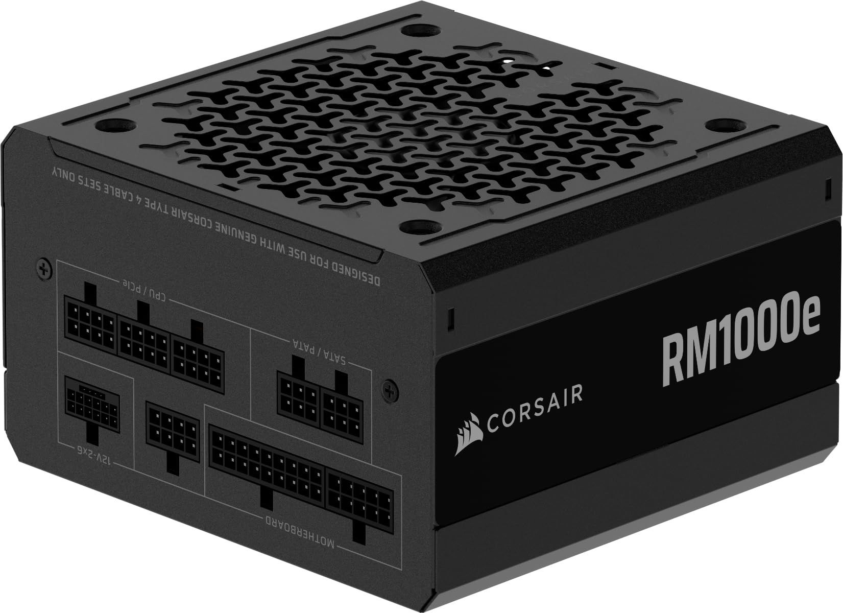 Corsair RM1000e - Alimentation ATX 3.1 1000W 80+ Gold Modulaire Silencieuse
