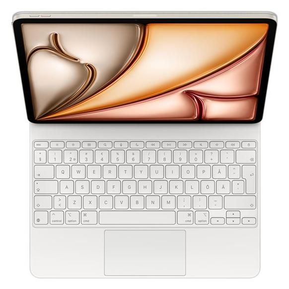 Apple Magic Keyboard - Clavier et étui - avec trackpad - Apple Smart connector - Suédois - pour 13-inch iPad Air (M2, M3)