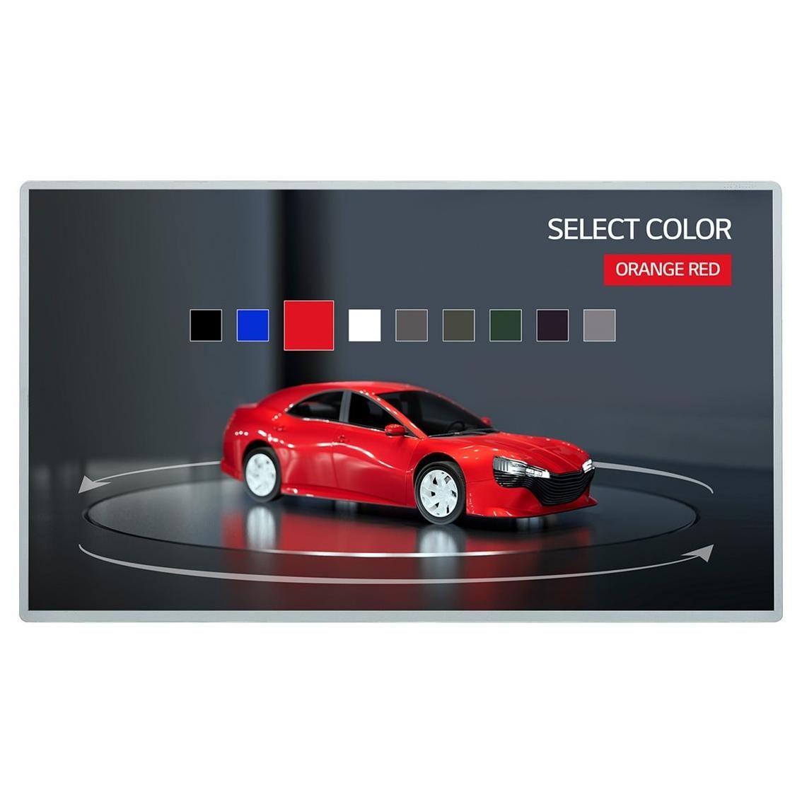LG 27TNF3K-S Écran d'affichage dynamique Écran plat de signalisation numérique 27 LED 300 cd/m² Full HD Argent Écran tactile WebOS 16/7
