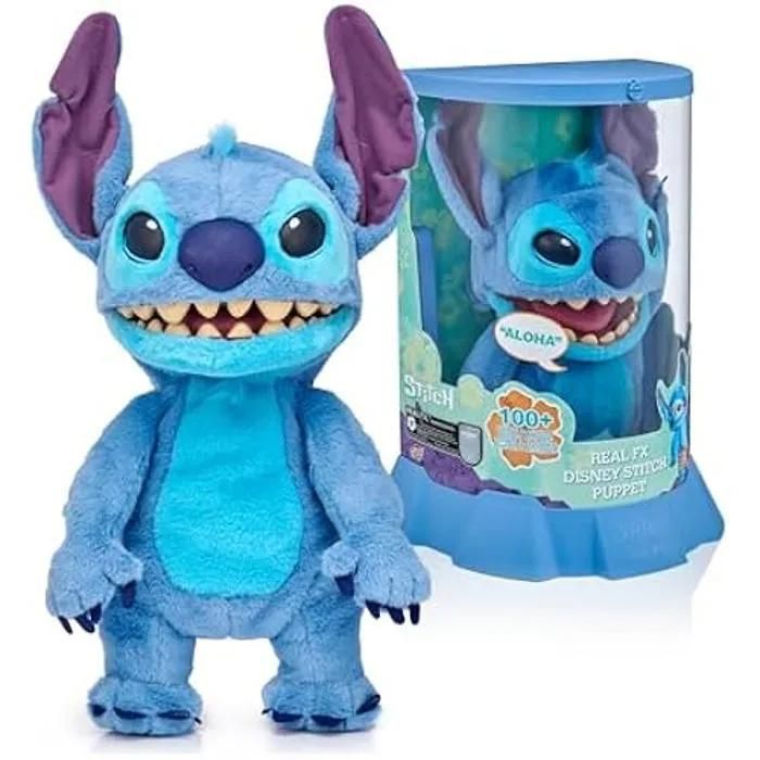 Peluche Interactive Disney Stitch Fx 45 Cm 100+ Sons Et Actions Pour Enfants De Et Plus