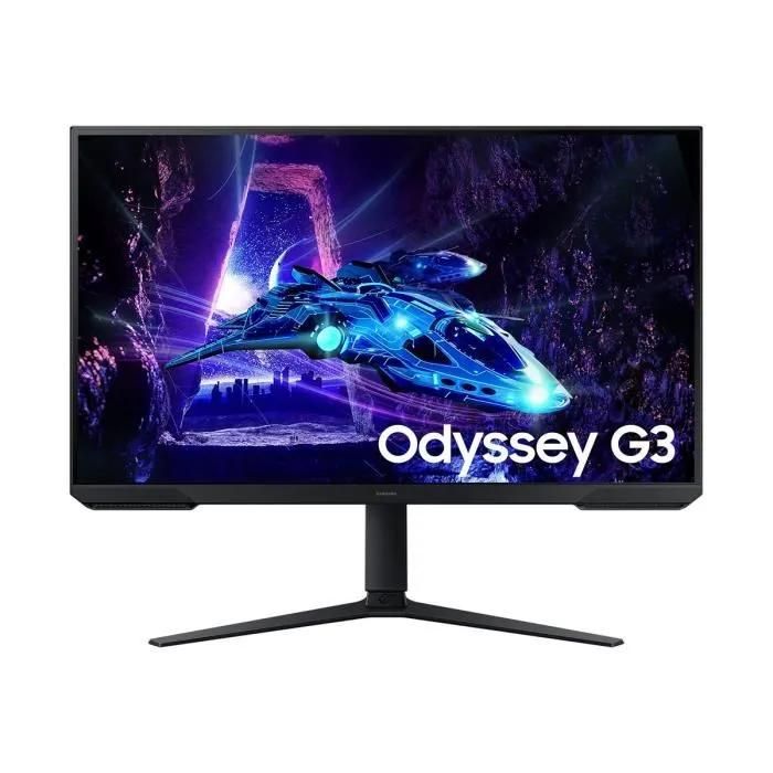 Samsung Odyssey G3 S32DG302EU - G30D Series - écran LED - jeux - 32 - 1920 x 1080 Full HD (1080p) @ 180 Hz - VA - 250 cd/m² - 3000:1 - HDR10 - 1 ms - HDMI, DisplayPort - noir