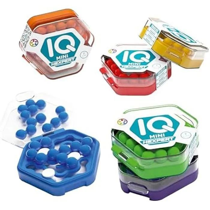 Jeu De Réflexion Et Stratégie Smartgames Iq Mini Hexpert 1 Joueur Ou Plus Jeu De Voyage Et Plus