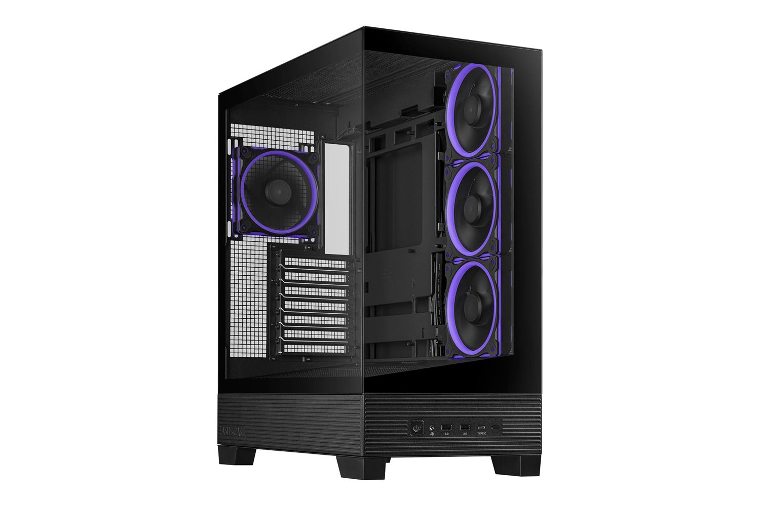 Boîtier PC Asus A31 PLUS TG ARGB Moyen Tour Verre Trempé RGB ATXMicro ATXMini ITX Neuf - vue 7